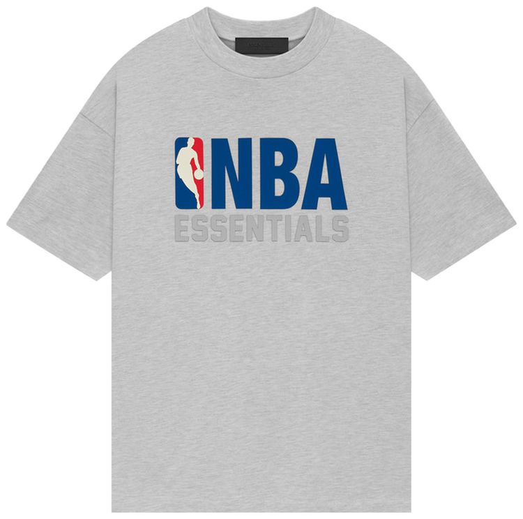 Fear of God Essentials x NBA Tee 'Light Heather'